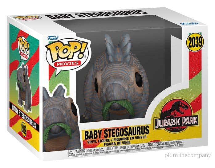 Jurassic Park POP! Movies Figur Bebis Stegosaurus 9 cm - Bild 3