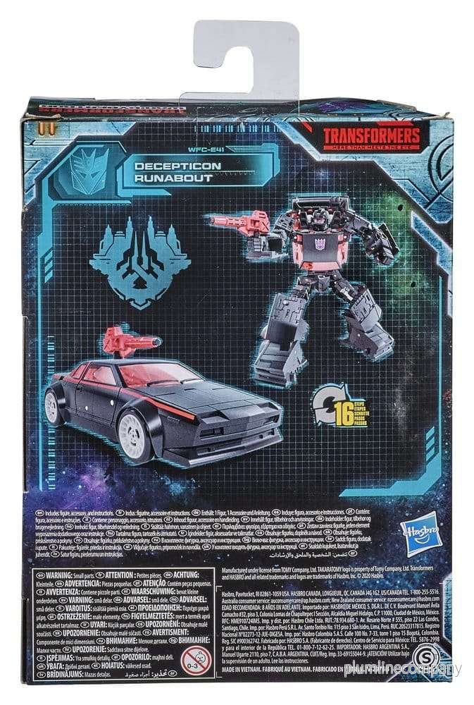 Transformers Generations War for Cybertron: Earthrise Deluxe Class Action Figure Decepticon Runabout WFC-E41 14 cm - Bild 2