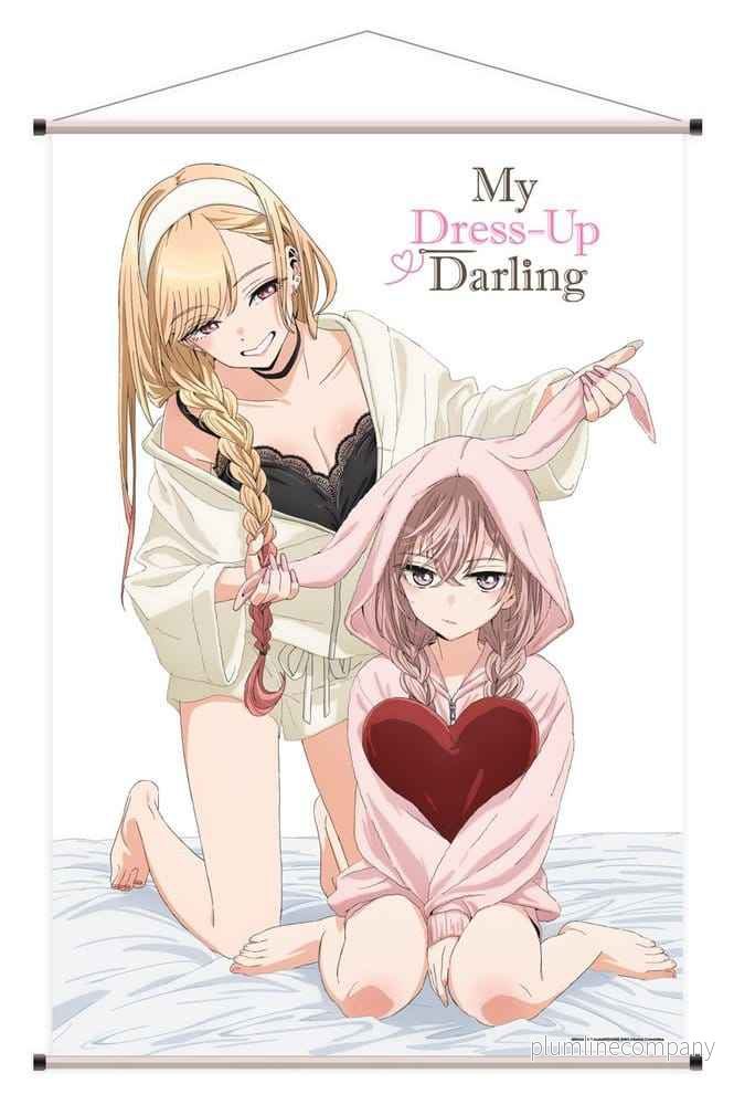 Min Dress-Up Darling Väggscroll Marin & Sajuna 60 x 90 cm Min Dress-Up Darling Väggscroll Marin & Sajuna 60 x 90 cm