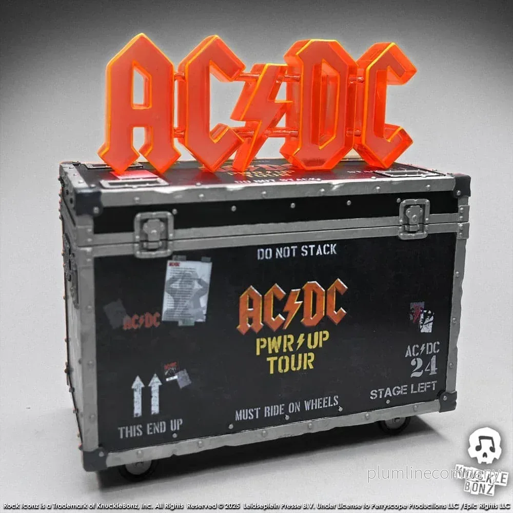 AC/DC Rock Ikonz On Tour Figur PWR UP Tour Road Case - Bild 2