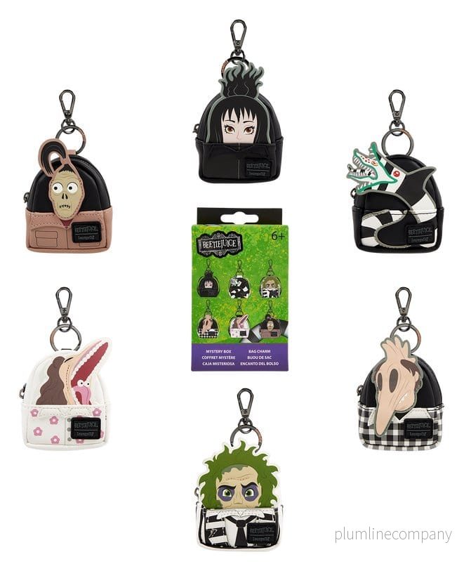 Beetlejuice av Loungefly Nyckelrings Mini Ryggsäck Blind Box Sortiment (15) Beetlejuice av Loungefly Nyckelrings Mini Ryggsäck Blind Box Sortiment (15)