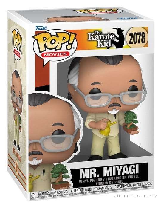 Karate Kid POP! Movies Vinylfigur Mr. Miyagi w/BT 9 cm - Bild 2