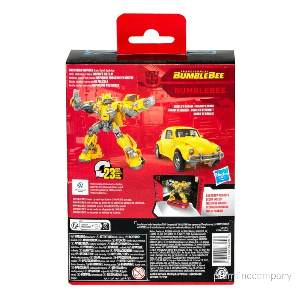 Transformers: Bumblebee Generations Studio Series Deluxe Class Action Figur - Bild 3