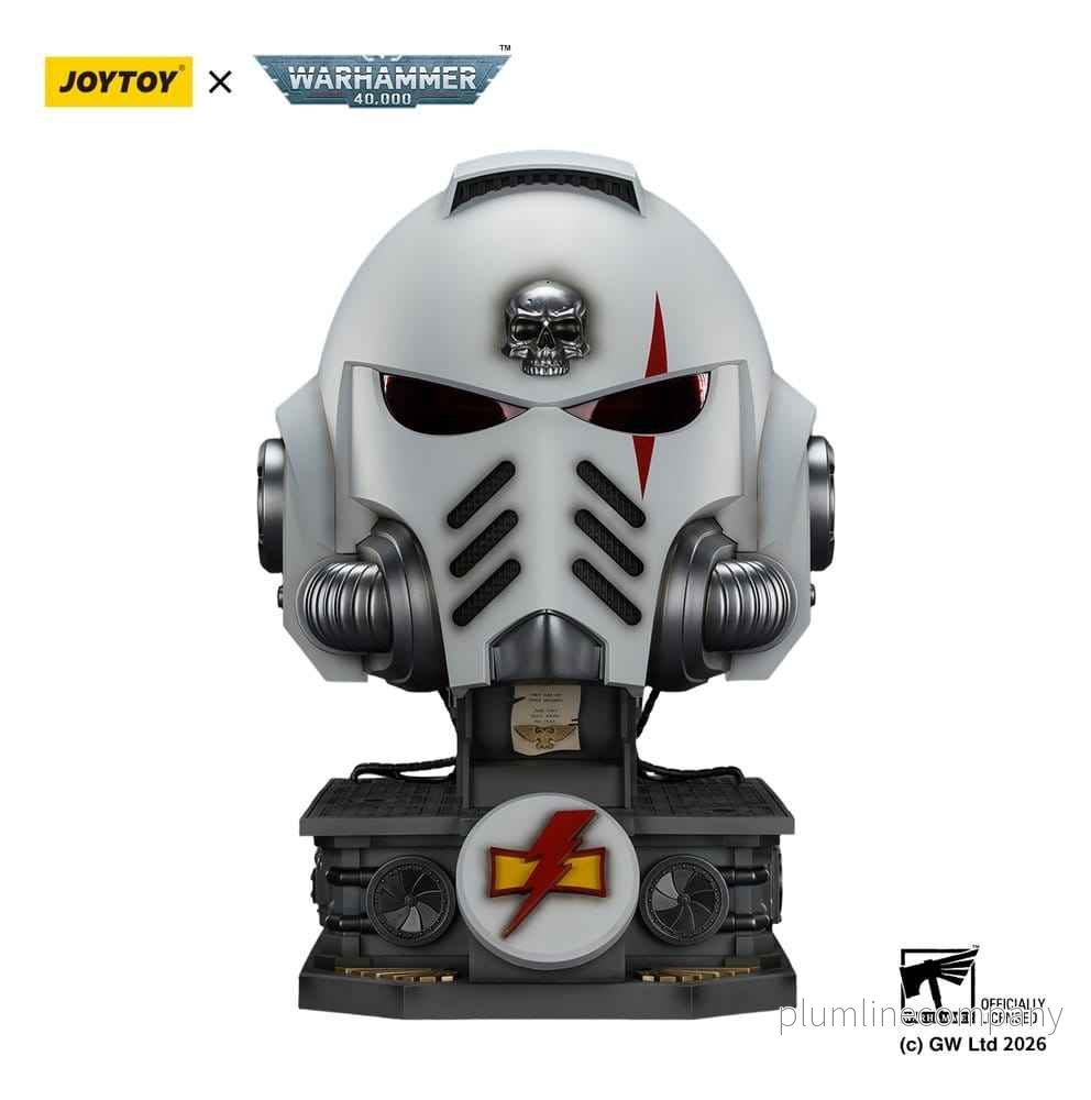 Warhammer 40,000 Hjälm med Displayställ White Scars MkX 44 cm Warhammer 40,000 Hjälm med Displayställ White Scars MkX 44 cm