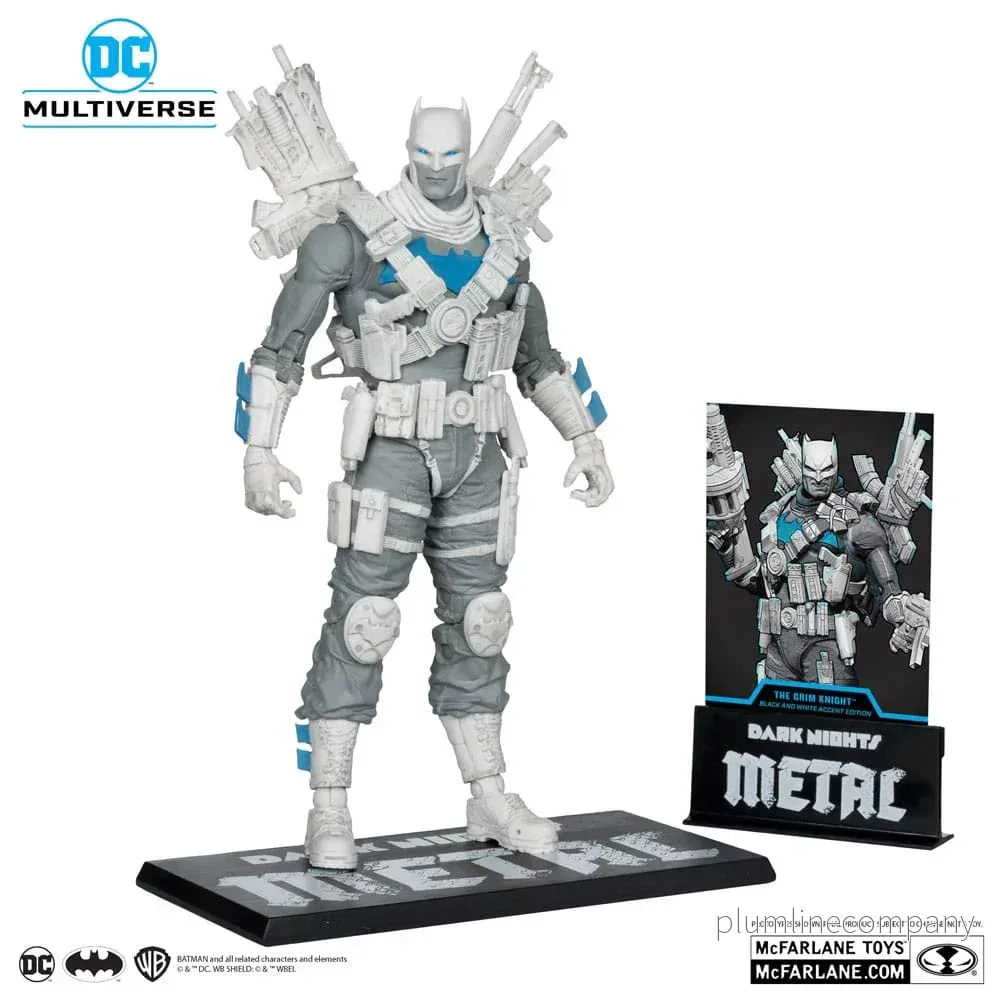 DC Multiverse Action Figur The Grim Knight (Dark Nights Metal) 18 cm - Bild 3
