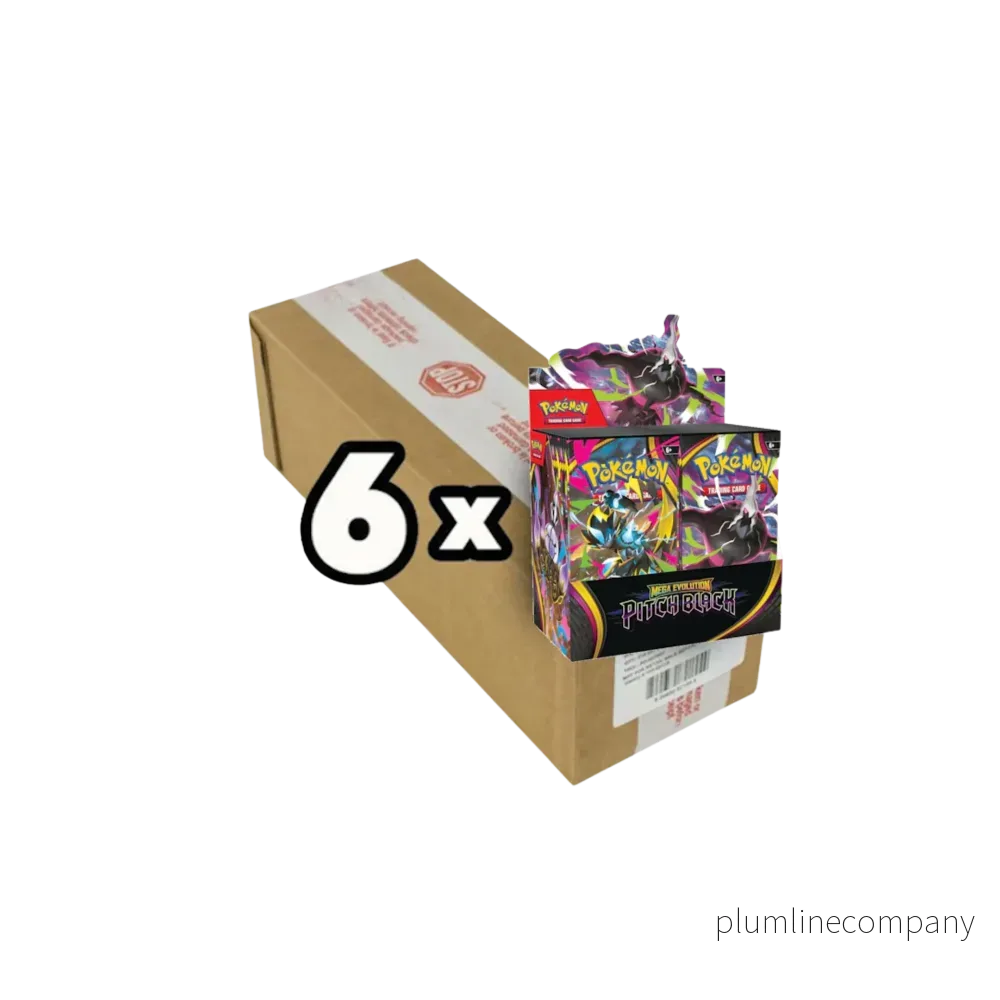 Pokémon Mega & Evolution: Pitch Black Booster Box Case