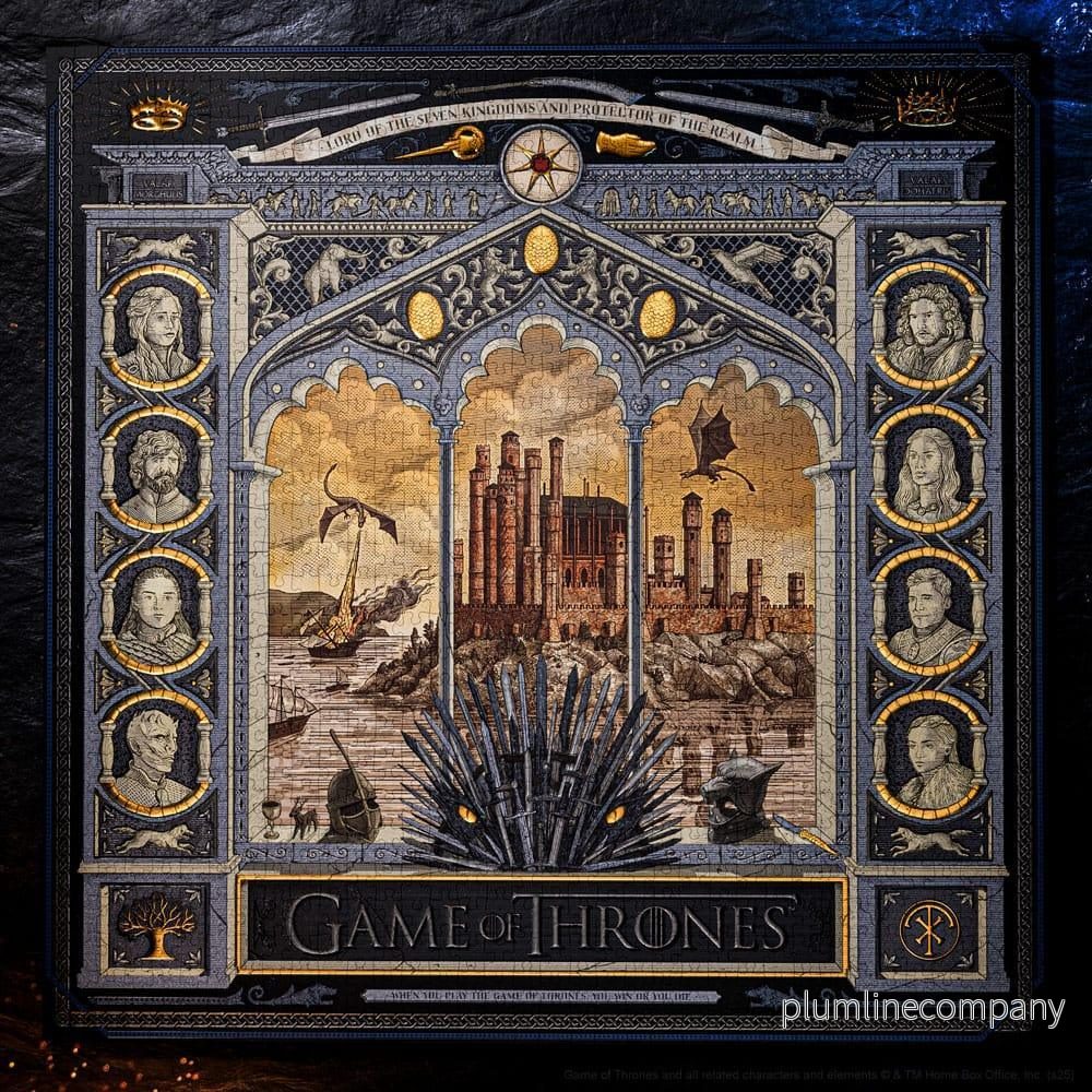 Game of Thrones Multi-Dimensionellt Pussel (1000 bitar)