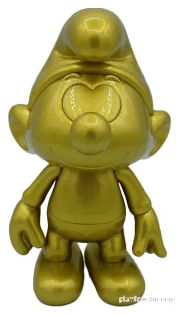 Smurfarna Figur Smurf Guld 19 cm Smurfarna Figur Smurf Guld 19 cm