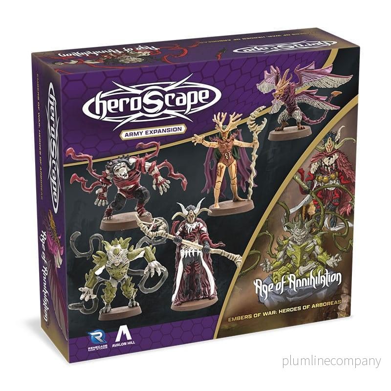 Heroscape Arméexpansion Eldarna av Krig: Hjältarna från Arboreas *Engelsk Version* - Bild 2