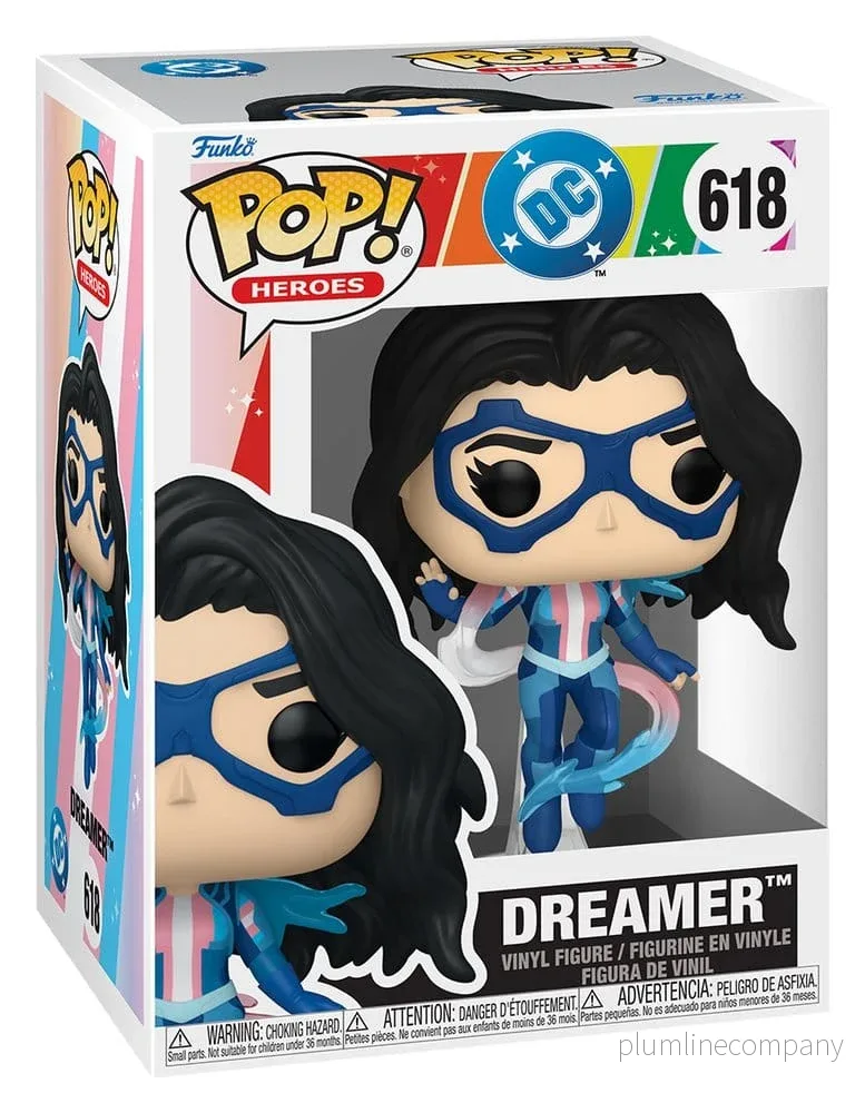 DC Pride 2026 POP! Heroes Figur Dreamer 9 cm - Bild 3