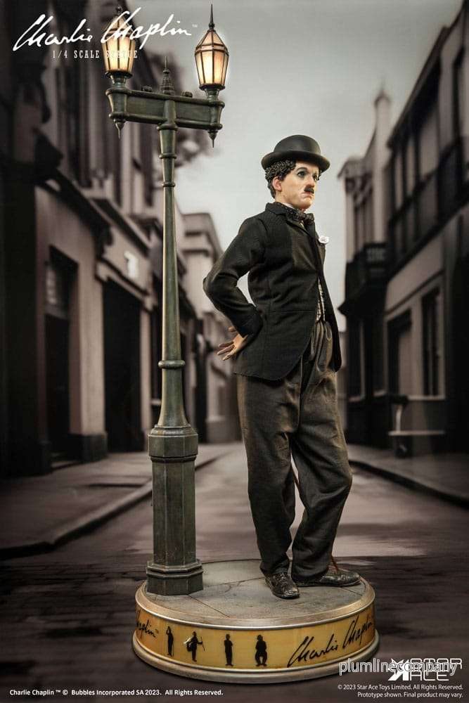 Charlie Chaplin-stat y 1/4 Deluxe Version 50 cm - Bild 3