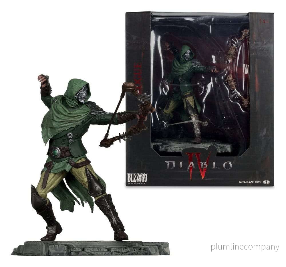 Diablo IV Rogue poserad figur i skala 1/12 – Limited Edition, 13 cm - Bild 3