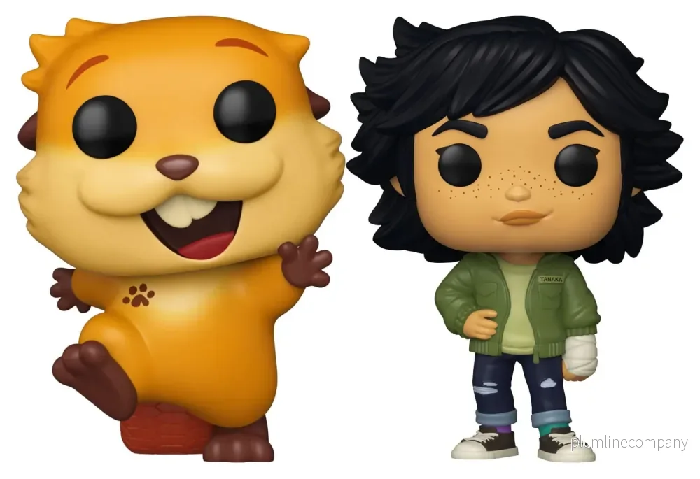 Hoppers POP! Movies Figur Mabel Beaver med Chase 9 cm Hoppers POP! Movies Figur Mabel Beaver med Chase 9 cm