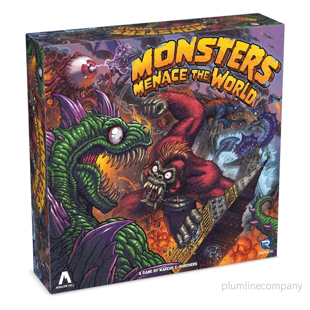Avalon Hill brädspel Monsters Menace The World *Englische Version* Avalon Hill brädspel Monsters Menace The World *Englische Version*
