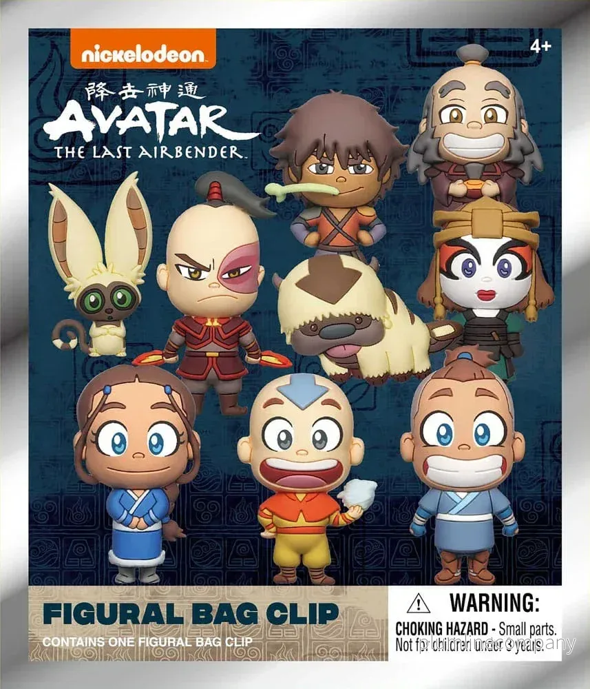 Avatar: The Last Airbender 3D PVC Bag Clips Series 1 Display (24) - Bild 3
