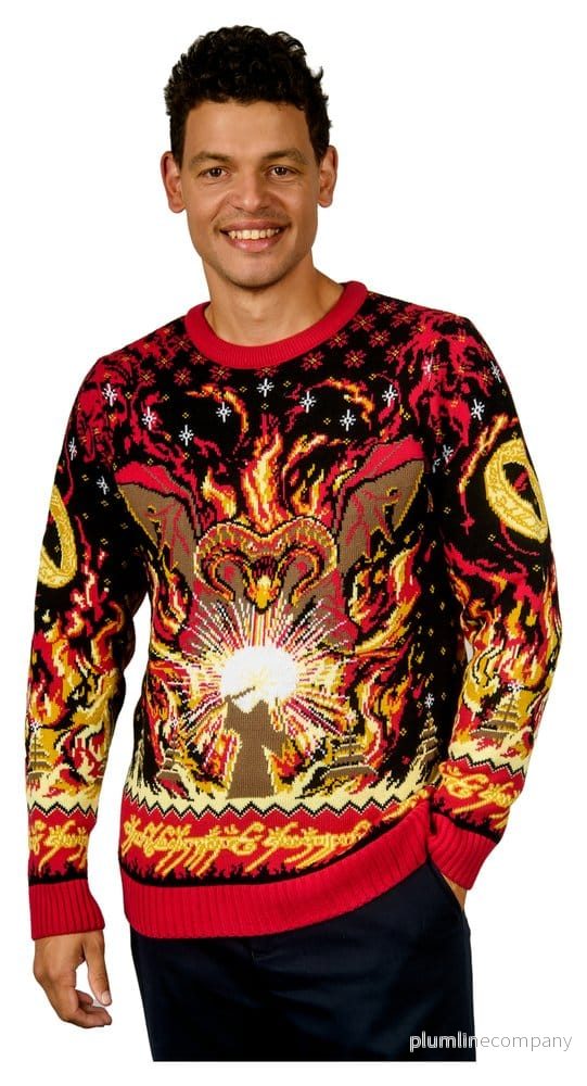 Lord of the Rings jultröja Balrog storlek XL