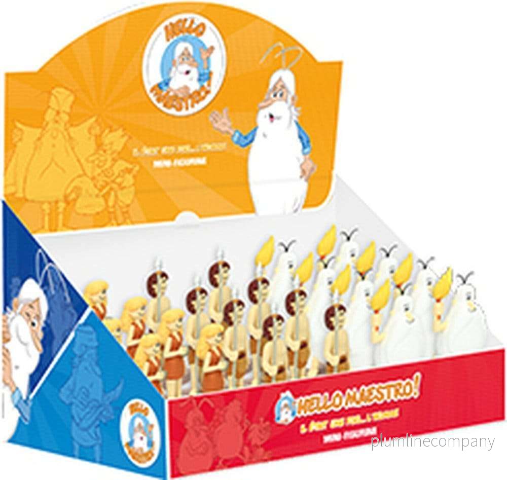 Once Upon a Time… Hello Maestro – display med 12 minifigurer i gummi Once Upon a Time… Hello Maestro – display med 12 minifigurer i gummi