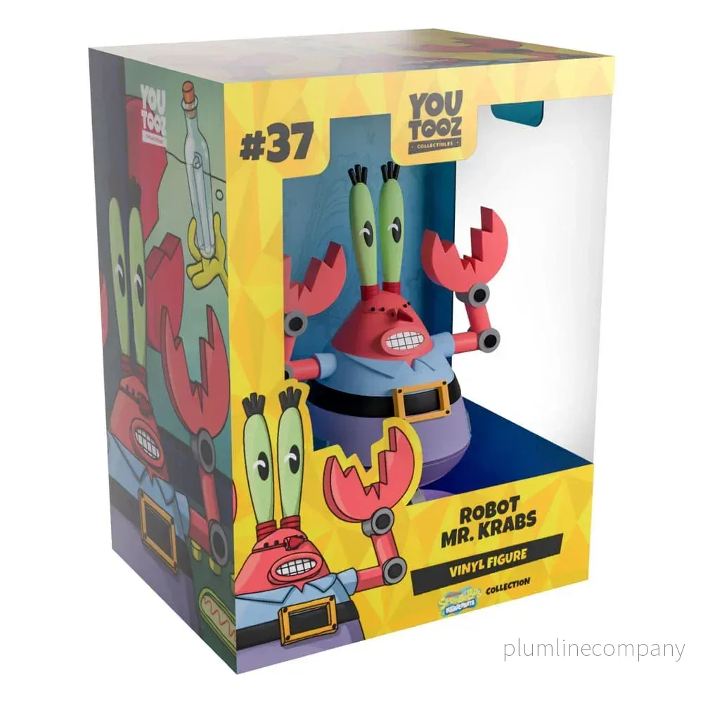 Svampbob Figur Robot Mr. Krabs 13 cm - Bild 3