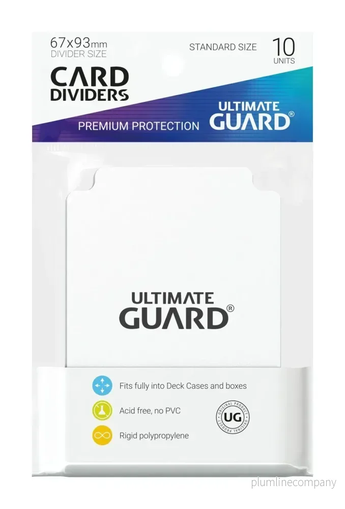 Ultimate Guard Kortavdelare Standardstorlek (10) - Vit - Bild 3