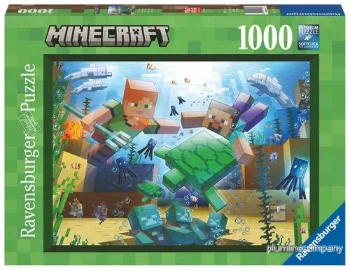 Minecraft Mosaic 1000 bitars pussel