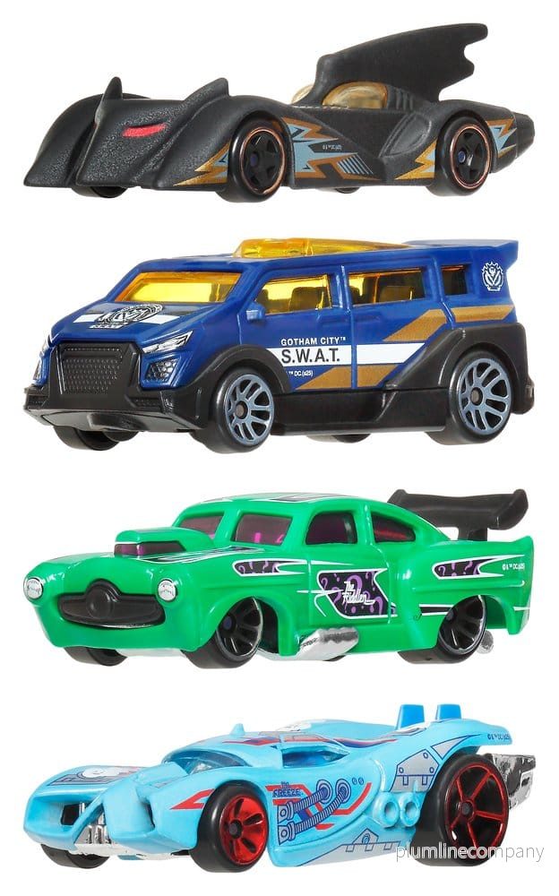 Batman Hot Wheels Silver Series Die-Cast Fordon 1/64 979T Sortiment (24) Batman Hot Wheels Silver Series Die-Cast Fordon 1/64 979T Sortiment (24)