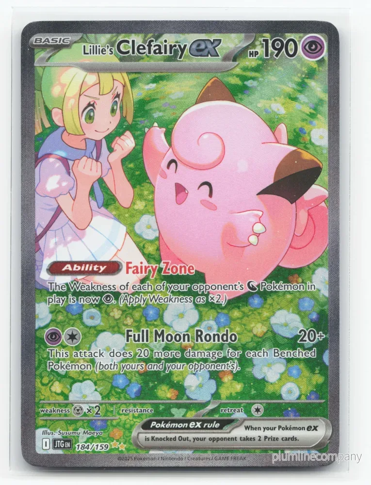 Lillie’s Clefairy ex 184/159 – Journey Together Lillie’s Clefairy ex 184/159 – Journey Together