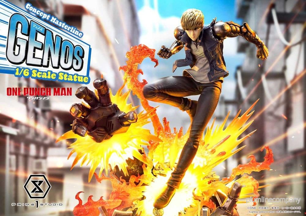 One Punch Man Concept Masterline Serie Figur 1/6 Genos 33 cm - Bild 3