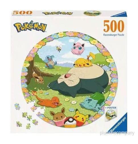 Pokémon Rundt Jigsaw Puzzle Flowery Pokémon (500 bitar) - Bild 2