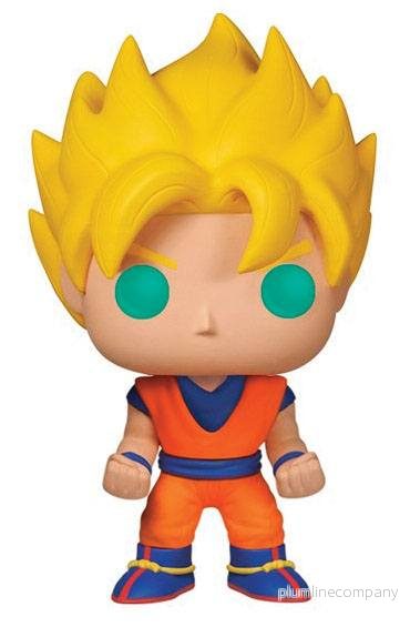 Dragon Ball Z POP! Figur Super Saiyan Goku 10 cm - Bild 2