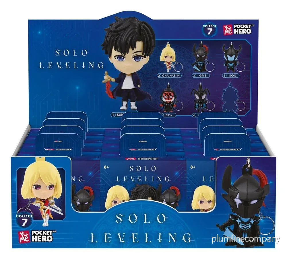 Solo Leveling Pocket Hero Keychain Series 1 Blind Box Display (12) Solo Leveling Pocket Hero Keychain Series 1 Blind Box Display (12)