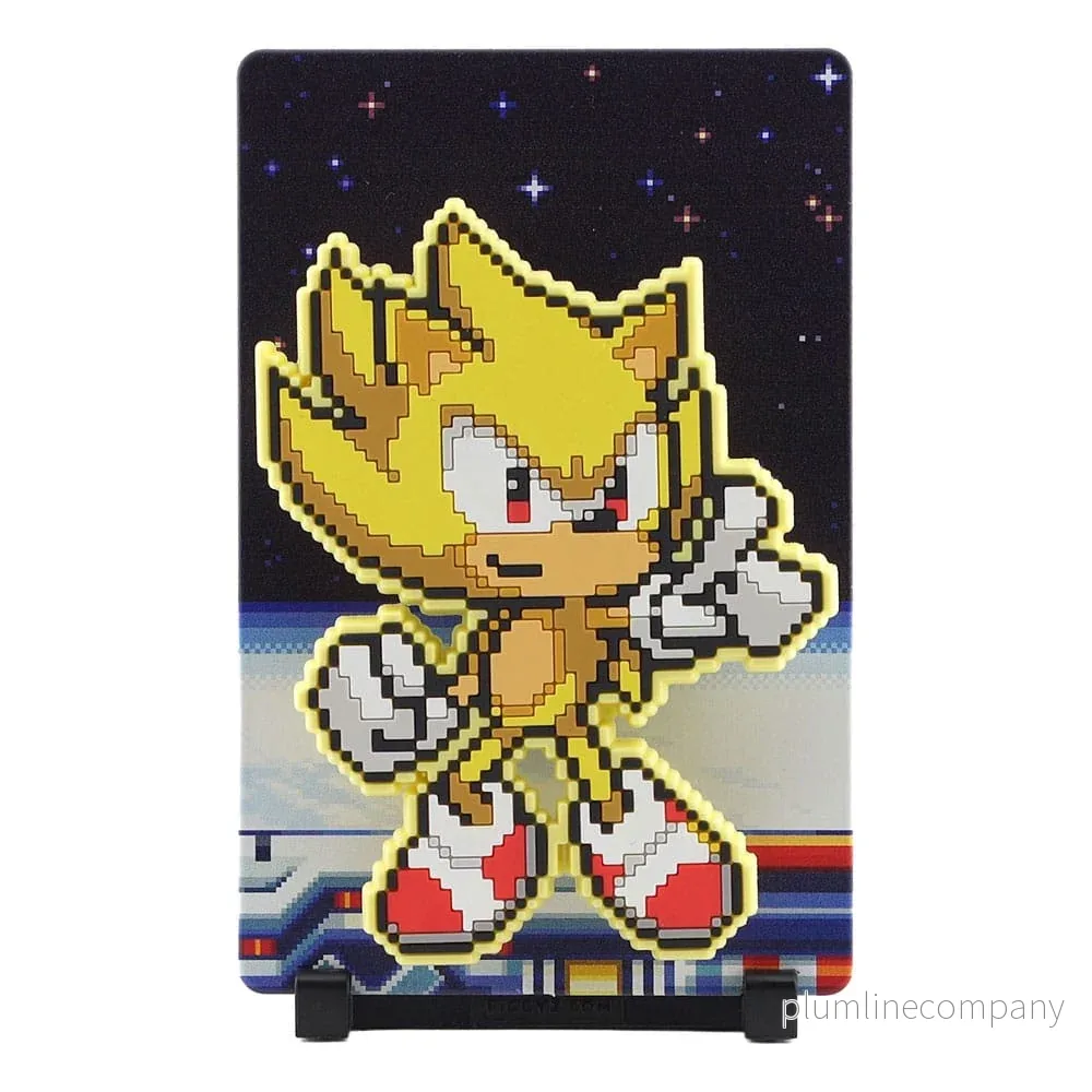 Sonic the Hedgehog (Modern) FiGGYZ magnetisk samlarfigur Super Sonic 11 cm
