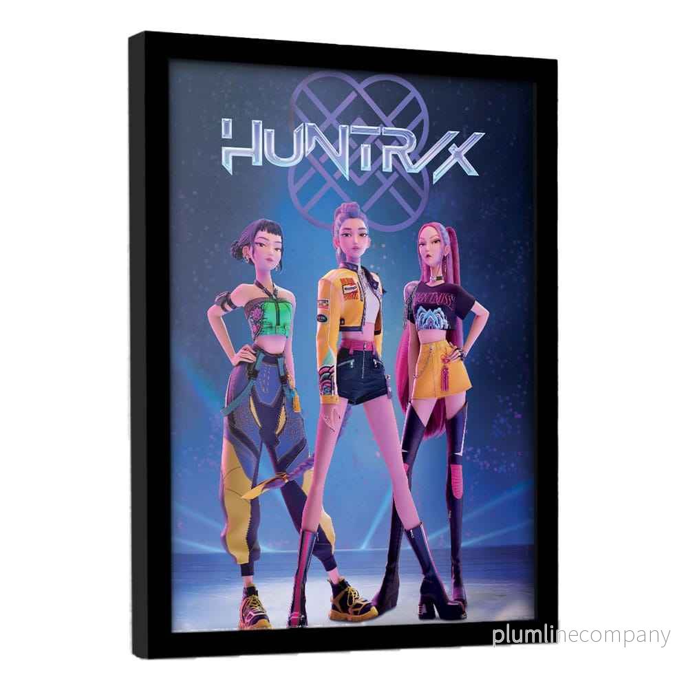KPop Demon Hunters Samlarposter Inramad Affisch Huntrix - Bild 2