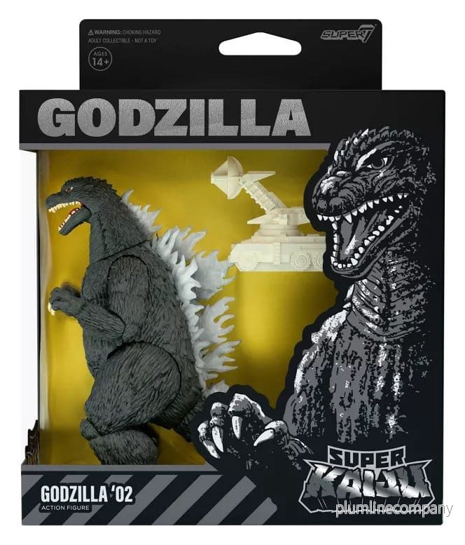 Godzilla Toho Super Kaiju Actionfigur Våg 03 Godzilla ’02 Godzilla Toho Super Kaiju Actionfigur Våg 03 Godzilla ’02