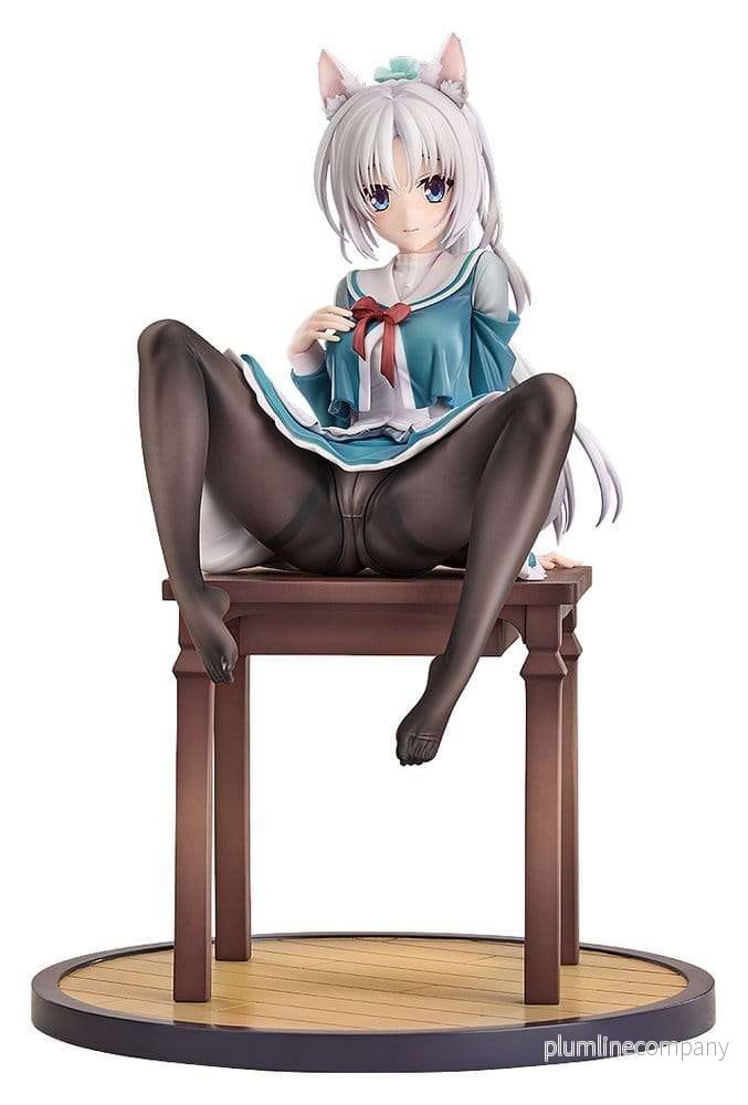 Senren*Banka PVC-figur 1/7 Yoshino Asatake Animal Ears School Uniform Ver. 21 cm Senren*Banka PVC-figur 1/7 Yoshino Asatake Animal Ears School Uniform Ver. 21 cm