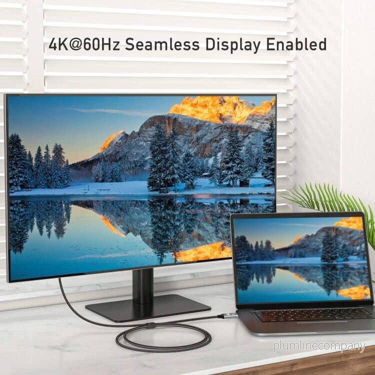 NÖRDIC 50cm Displayport till HDMI 4K60Hz Dynamic HDR 18Gbps - Bild 3