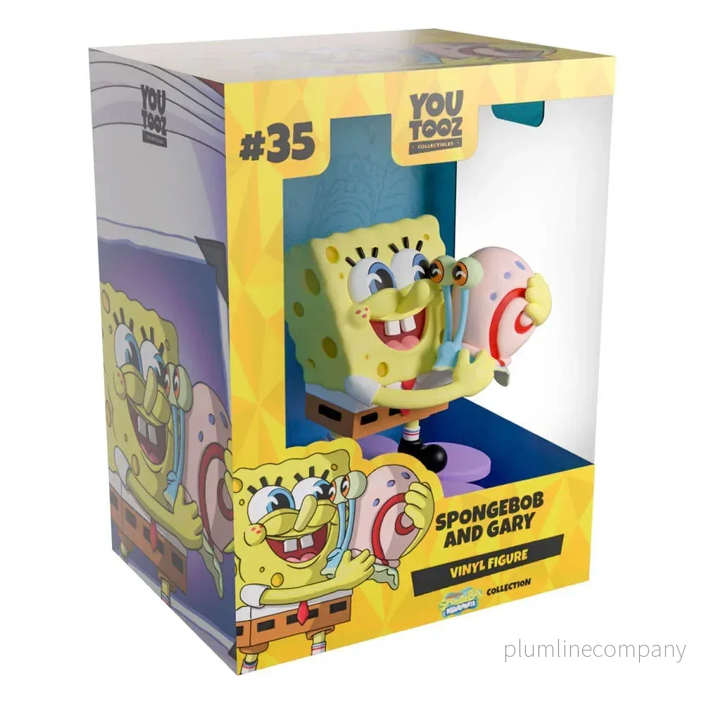 Svampbob Figur Svampbob & Gary 9 cm - Bild 3