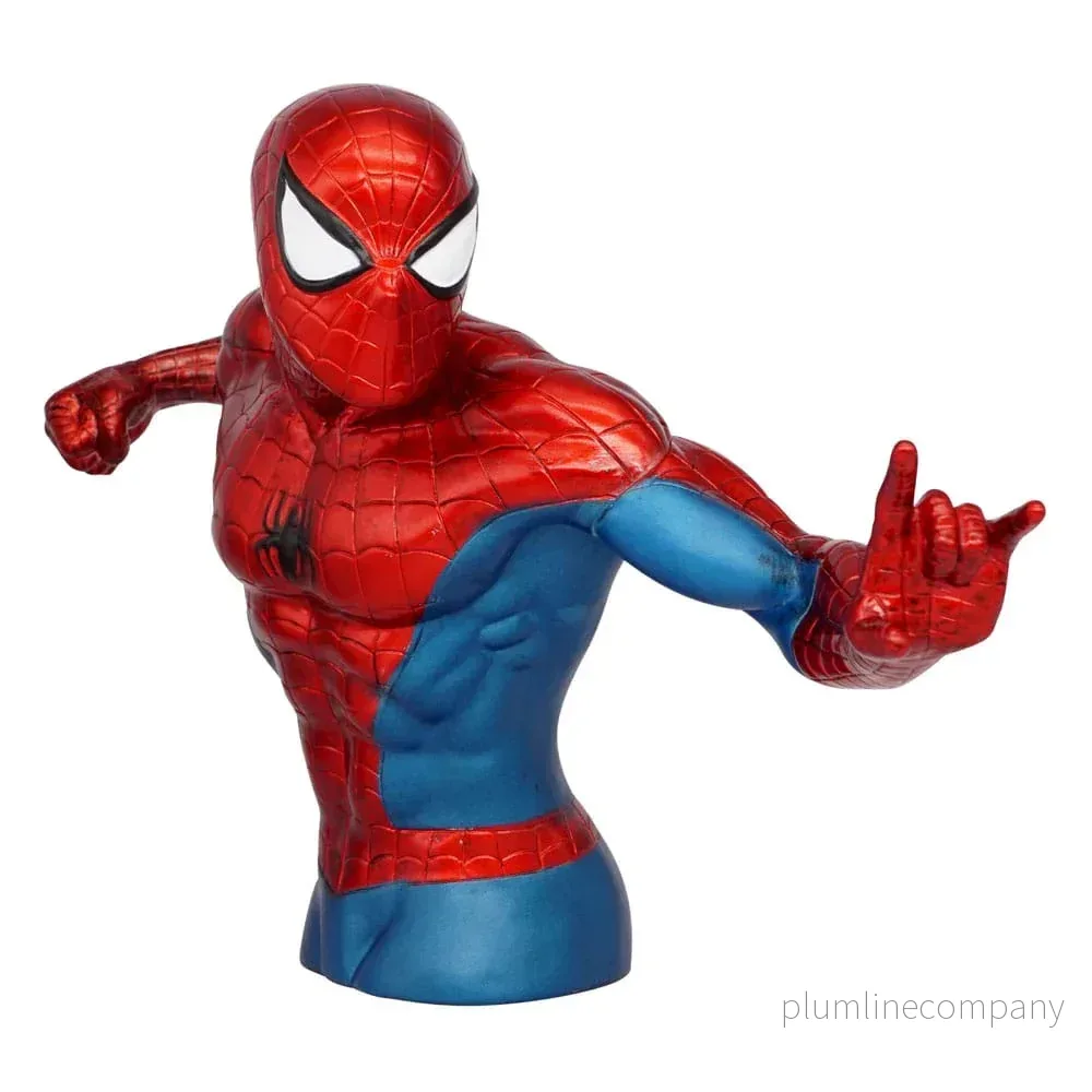 Marvel Figural Bank Spider-Man (Metallic Version) 20 cm - Bild 2