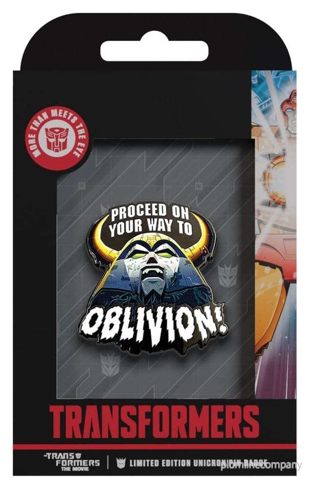 Transformers Pin Badge The Movie 40-årsjubileum Unicron Limited Edition - Bild 3