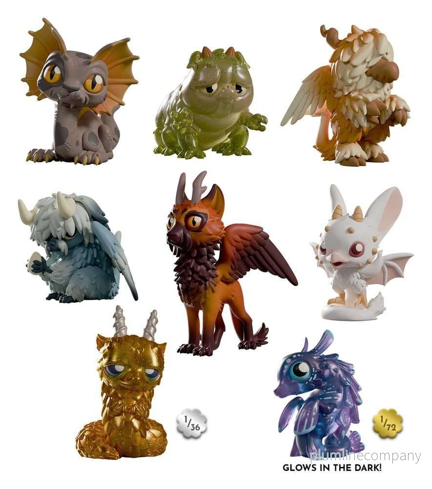 Chimeric Dragons Mini Figures S1 8 cm Blind Box Display (6) Chimeric Dragons Mini Figures S1 8 cm Blind Box Display (6)