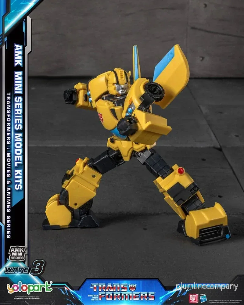 Transformers Generation One AMK Mini Series Plastmodellkit Vågor 3 Bumblebee IDW 11 cm - Bild 3