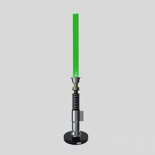 Star Wars Lampa Luke Skywalker Return Of The Jedi Grön Ljusstav 59 cm Star Wars Lampa Luke Skywalker Return Of The Jedi Grön Ljusstav 59 cm