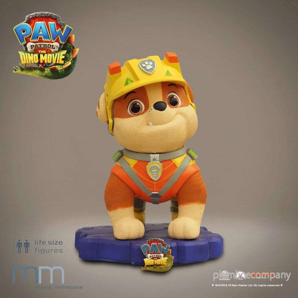 PAW Patrol Life-Size Statue Rubble utan bas 167 cm PAW Patrol Life-Size Statue Rubble utan bas 167 cm