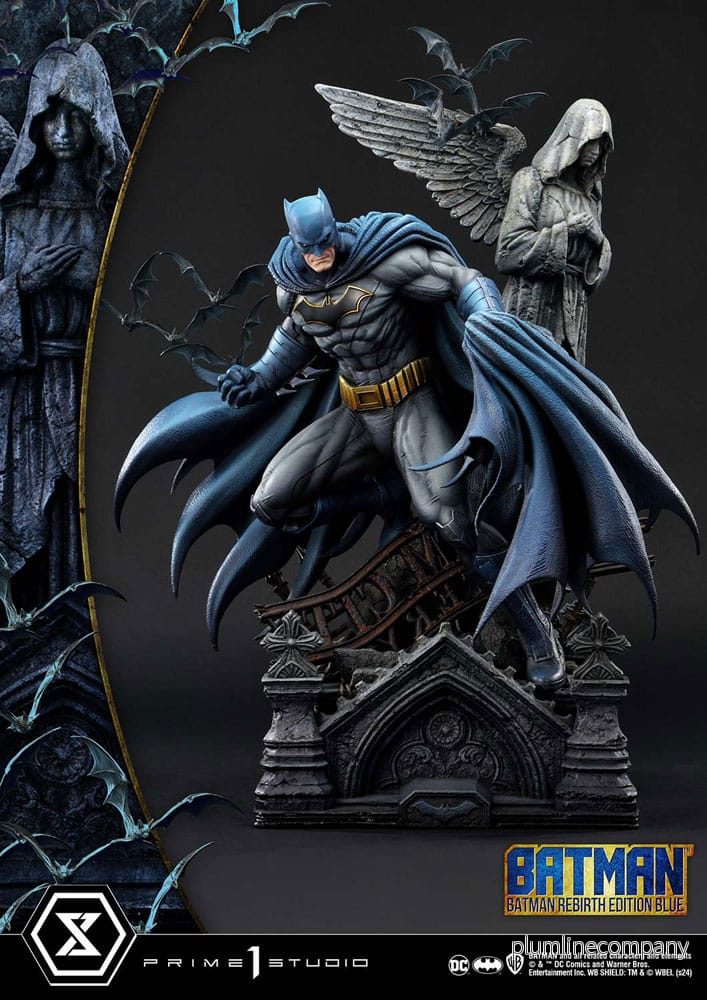 Batman Ultimate Premium Masterline Series staty 1/4 Batman Rebirth Edition Blue 71 cm Batman Ultimate Premium Masterline Series staty 1/4 Batman Rebirth Edition Blue 71 cm