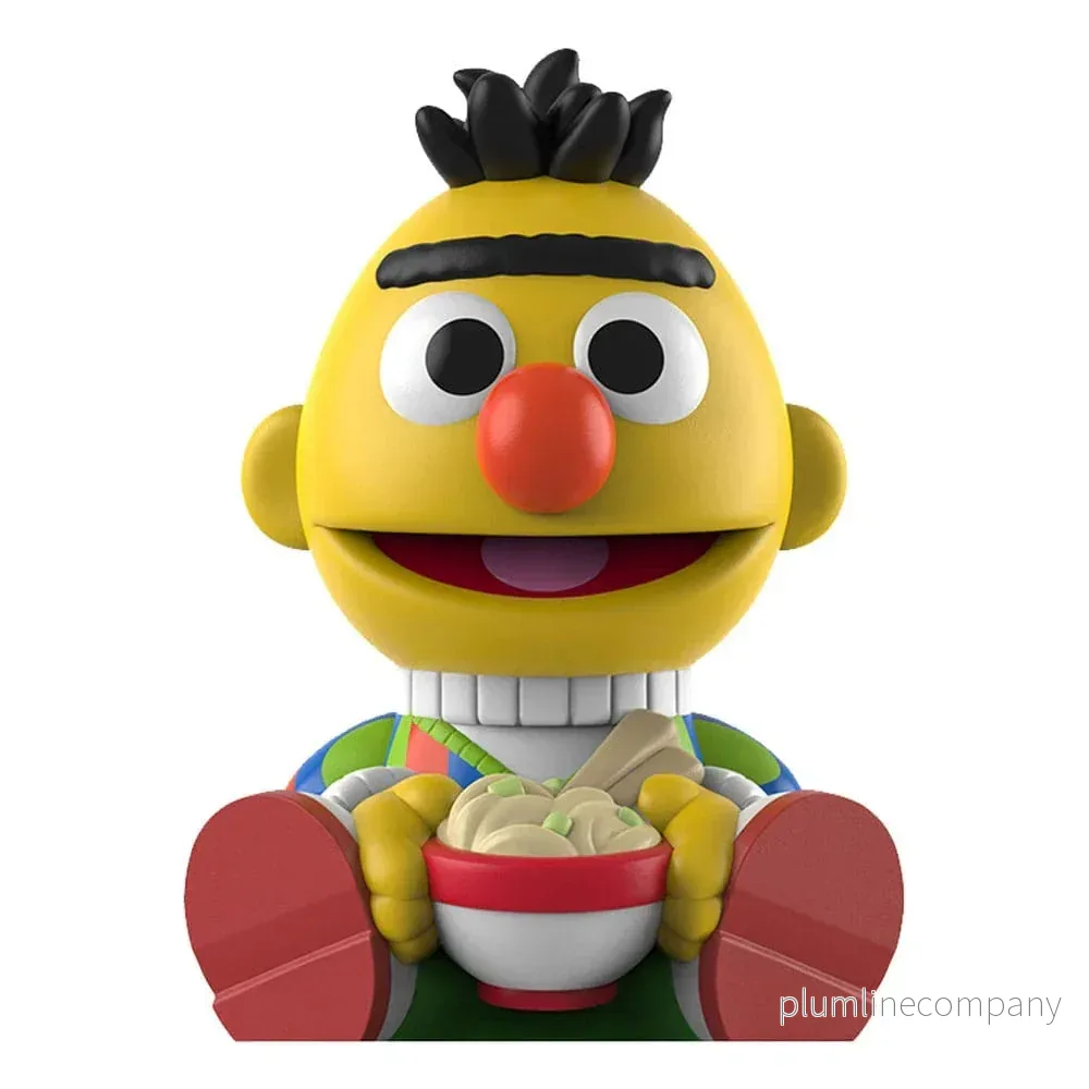 Sesame Street Rokimoto Kopp av Rolighet Blind Box Figurer 10 cm Vågor 1 Display (12) - Bild 3