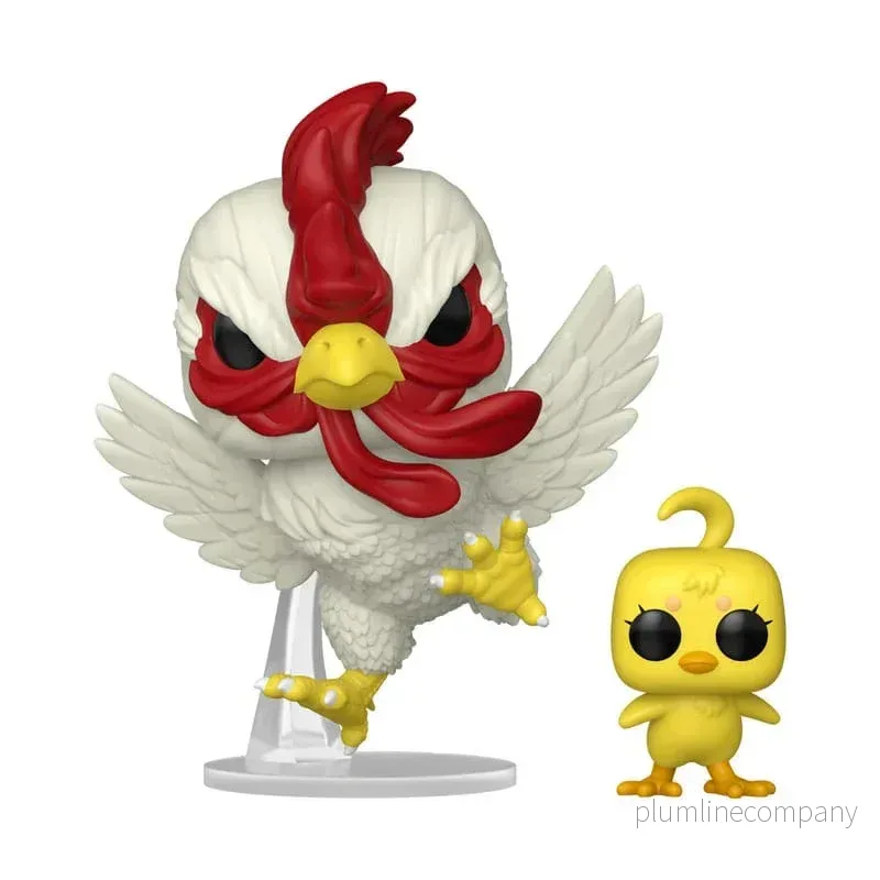 Rooster Fighter POP!&Buddy Figur Keiji & Piyoko 9 cm - Bild 2
