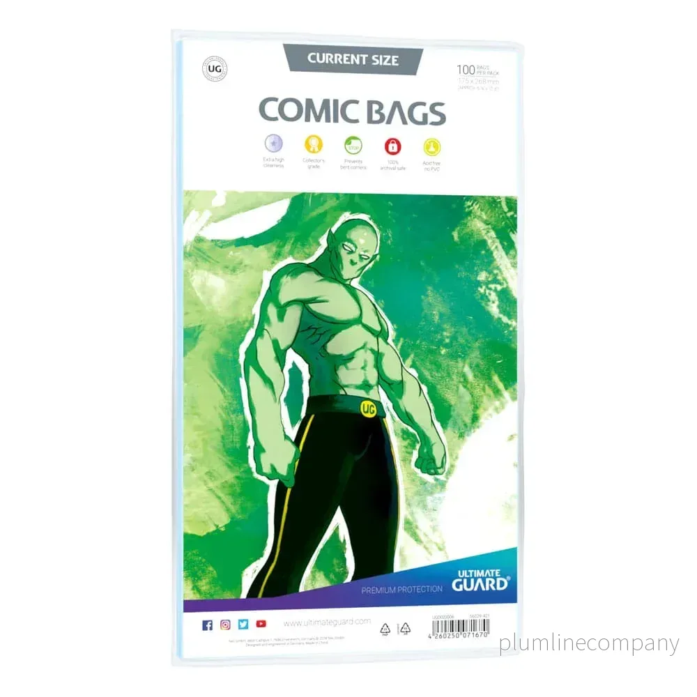 Ultimate Guard Comic Bags Standard (100) - Current Size - Bild 2