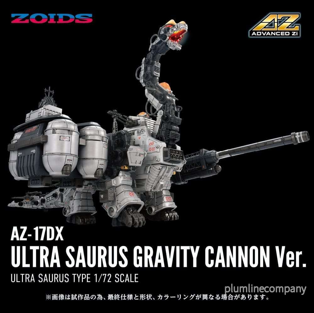 Zoids Plastic Model 1/72 AZ-17DX Ultra Saurus Gravity Cannon Deluxe Version 58 cm - Bild 2