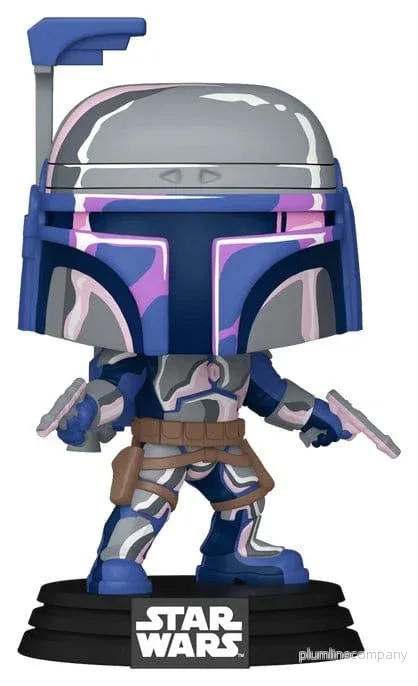 Star Wars: Mandalorian & Grogu POP! Figur Jango Fett (Retro) 9 cm - Bild 2