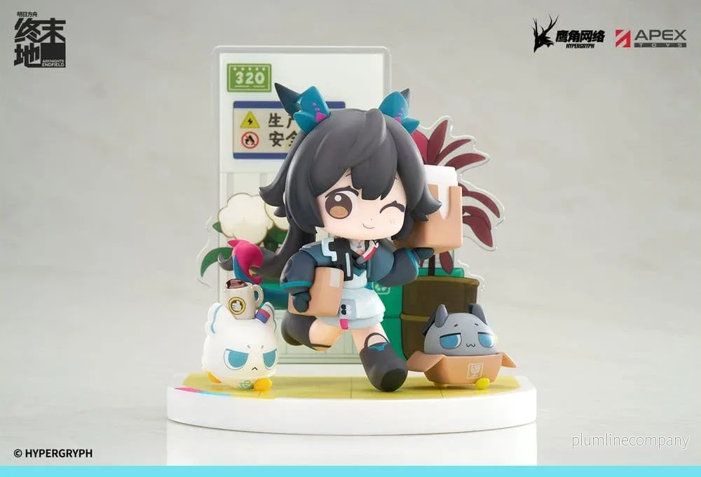 Arknights Cuties-serien PVC-figur Endfield Chen Qianyu 12 cm - Bild 2