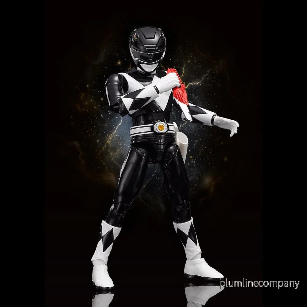 Power Rangers Furai Action Figur Svarta Rangers 13 cm Power Rangers Furai Action Figur Svarta Rangers 13 cm